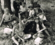 Sadzenie lasu 1989r. 6 klasa 1989r..zdjęcie Janiny Glińskiej